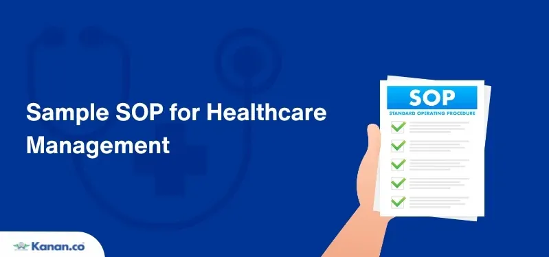 Sample SOP for Healthcare Management