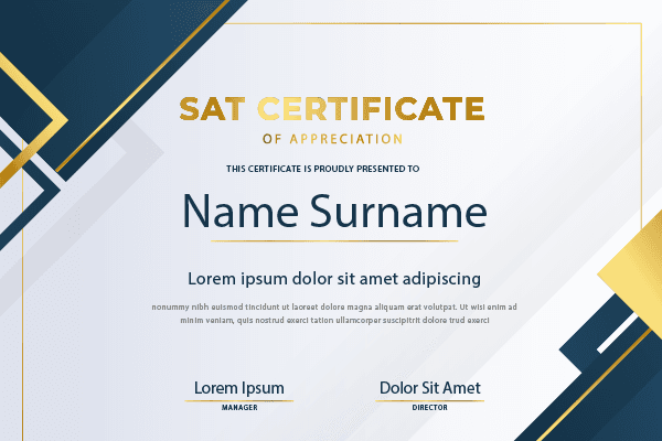 sat certificate in ambala