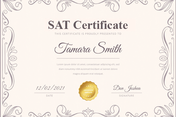 sat certificate in khanna