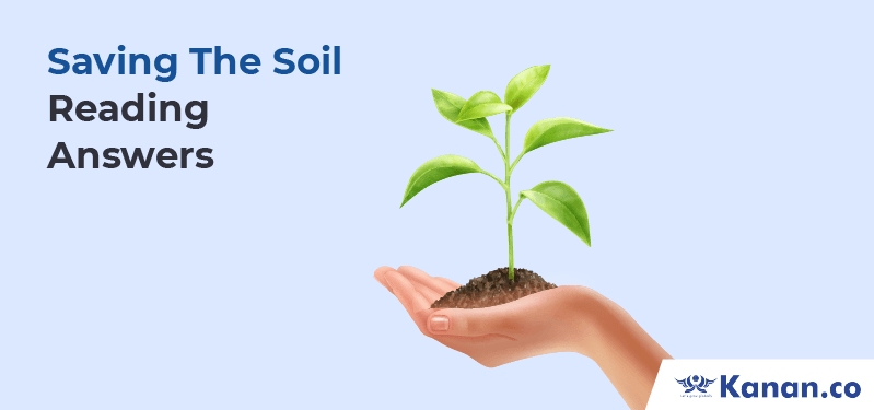 Saving the soil reading answers