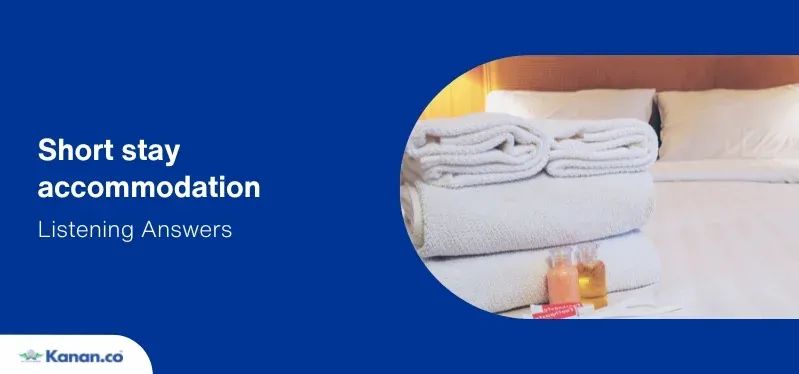 short stay accommodation