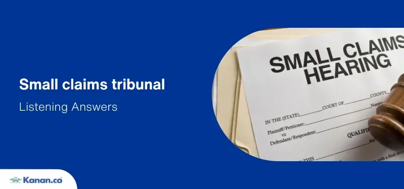 small claims tribunal
