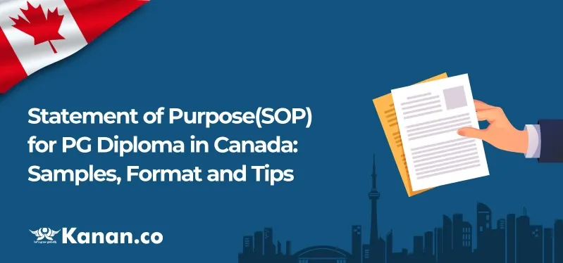 SOP for PG Diploma in Canada | Samples, Format