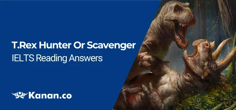 T-Rex Hunter or Scavenger reading answers