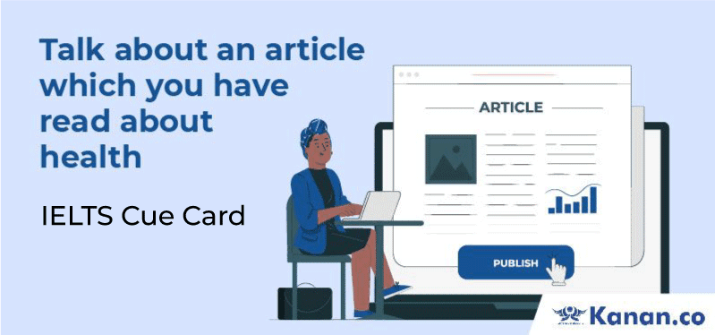 Talk about an article which you have read about health
