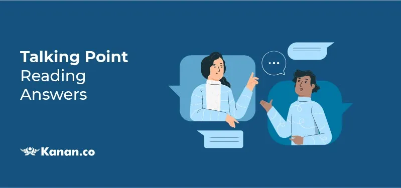 Talking point Reading Answers