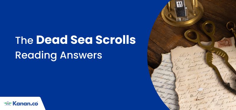 The Dead Sea Scrolls Reading Answers