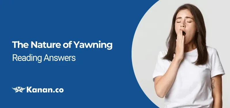 The Nature of Yawning reading answers