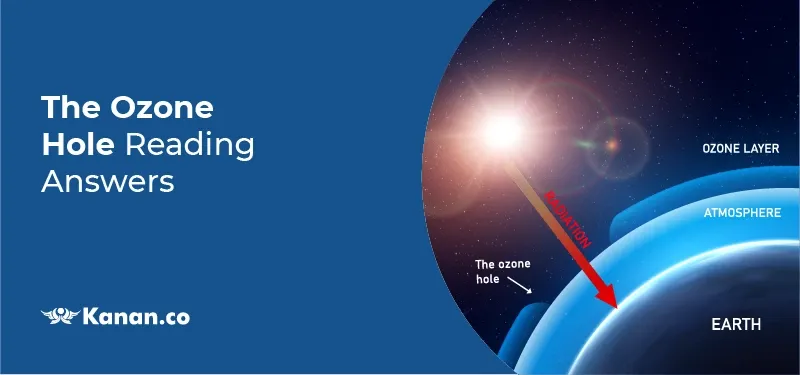 The Ozone hole reading answers