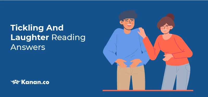 Tickling and Laughter reading answers