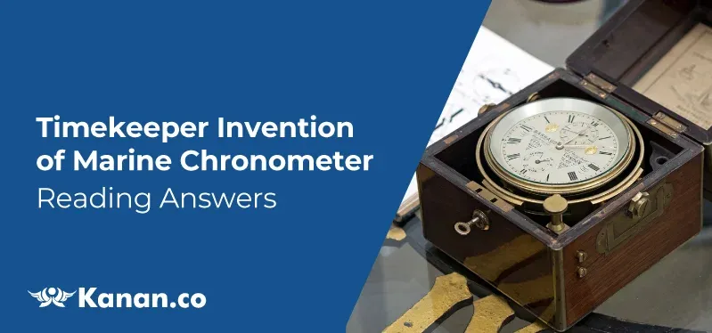 Timekeeper Invention of Marine Chronometer