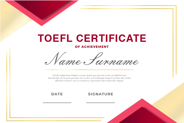 toefl certificate in bharuch