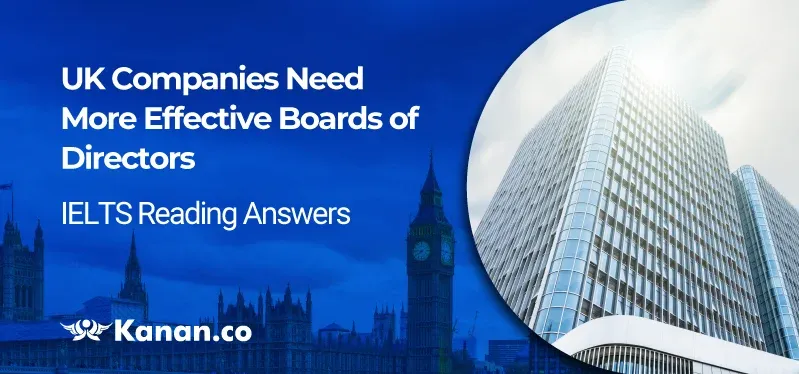 UK Companies need more effective boards of Directors